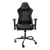DELTACO GAMING Gamer szék GAM-096, Gaming chair in artificial leather, ergonomic, 5-point wheelbase, high back, black