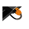 DELTACO GAMING Patch kábel GAM-037, Patch Cable 3m, Cat 6A U / UTP, 500MHz, metal spring strain relief, Black