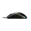 DELTACO GAMING Vezetékes Egér GAM-085, optical, RGB, PMW 3325 sensor, 5000 DPI, 1000 Hz, 1.8m cable, USB, glossy black