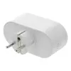 DELTACO SMART HOME SH-P02E beltéri kettes konnektor, 10A,  WIFI, energia monitoring