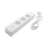 DELTACO SMART HOME SH-P03USB2 hármas hosszabbító, 13A,  1,5m 2 USB csatlakozás, WIFI