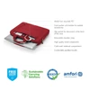 DICOTA Notebook táska D31306-RPET, Eco Slim Case BASE 13-14.1", Red