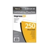 FELLOWES Meleglamináló fólia, 100 mikron, A4, fényes, 250 db,
