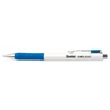 FLEXOFFICE Golyóstoll, 0,4 mm, nyomógombos, "Senior", kék