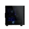 GIGABYTE Ház AORUS C300 Glass, GB-AC300G, Táp nélkül, fekete