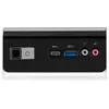 GIGABYTE PC BRIX, Intel Celeron J4105 2.5 GHz, HDMI, D-Sub, LAN, WIFI, Bluetooth, 2,5" HDD hely, USB 3.0