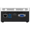 GIGABYTE PC BRIX, Intel Celeron J4105 2.5 GHz, HDMI, D-Sub, LAN, WIFI, Bluetooth, 2,5" HDD hely, USB 3.0