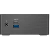 GIGABYTE PC BRIX, Intel Celeron J4105 2.5 GHz, HDMI, MiniDisplayport, LAN, WIFI, Bluetooth, 2,5" HDD hely, USB 3.0