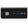 GIGABYTE PC BRIX, Intel Celeron N4000 2.6 GHz, HDMI, D-Sub, LAN, WIFI, Bluetooth, 2,5" HDD hely, USB 3.0
