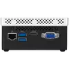 GIGABYTE PC BRIX, Intel Celeron N4000 2.6 GHz, HDMI, D-Sub, LAN, WIFI, Bluetooth, 2,5" HDD hely, USB 3.0