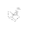 HAMA FALI KONZOL, 1CS, FULL MOTION, 2 KAR, 400x400 (23"-56") MAX 25kg