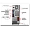LENOVO torony szerver ThinkSystem ST250 (2.5"). 4C E-2224 3.4Ghz, 1x16GB, NoHDD, NoRAID, XCC: S, (1+0).