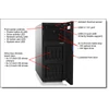LENOVO torony szerver ThinkSystem ST250 (2.5"). 6C E-2276G 3.8Ghz, 1x16GB, NoHDD, 530-8i, XCC: S, (1+0).