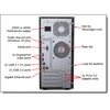LENOVO torony szerver ThinkSystem ST50 (4x3.5"). 4C E-2224G 3.5Ghz, 1x8GB, 2x 1TB HDD, Software RAID.