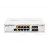 MIKROTIK Switch - CRS112-8P-4S-IN - 8GbitLAN, PoE out (802.3af/at), 4SFP RouterOS L5, Desktop