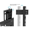 Multibrackets VESA falikonzol Super Slim Fixed 400 MAX