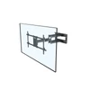 Multibrackets Long Reach 910 mm fali konzol, karos, dual, dönthető, forgatható 50"-90", fekete