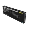 Multibrackets Long Reach 910 mm fali konzol, karos, dual, dönthető, forgatható 50"-90", fekete
