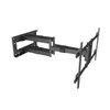 Multibrackets Long Reach 910 mm fali konzol, karos, dual, dönthető, forgatható 50"-90", fekete