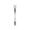 Multibrackets asztali rögzítő Gas Spring Single, dönthető, forgatható 15-27", fehér