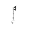 Multibrackets asztali rögzítő Officeline Dual dönthető, forgatható konzol, 15" - 30", fehér