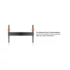 Multibrackets fali rögzítő univerzális HD MAX, fix 60-110", fekete