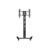 Multibrackets gurulós padló állvány 180 HD Single, 55-80", fekete