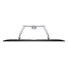 Multibrackets karos asztali rögzítő Gas Spring Dual, dönthető, forgatható 15-27", ezüst