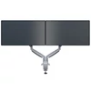 Multibrackets karos asztali rögzítő Gas Spring Dual, dönthető, forgatható 15-27", ezüst