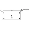 Multibrackets padló állvány 180 Single, 24-63", ezüst