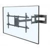 Multibrackets Long Reach 1010 mm fali konzol, karos. dönthető, forgatható 42"-75", fekete