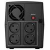 NJOY Szünetmentes 1500VA - Keen 1500 (4 Schuko, line-interaktív, RJ11/45 vonalvédelem, fekete)