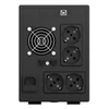 NJOY Szünetmentes 2000VA - Cadu 2000 (4 Schuko, line-interaktív, USB menedzsment, RJ11/45 vonalvédelem(1Gb/s), fekete)