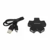 OMEGA USB 2.0 HUB 4 Port, fekete