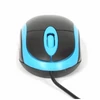 OMEGA Vezetékes Egér Optikai, USB, Fekete-Kék