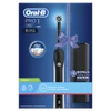 ORAL-B PRO 750 Black Elektromos Fogkefe (CrossAction fejjel + utazótok)