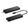 PLATINET USB HUB 3.0, 5in1 USB-C dokkoló, HDMI 4K, USB 3.0, USB 2.0, microSD / SD