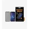 Panzerglass kijelzővédő, Apple iphone XR Case Friendly, Betekintésvédő, Fekete