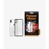 Panzerglass tok, ClearCase w. BlackFrame, iPhone Xs Max