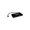 Port Connect - Dokkoló állomás,TYPE C TRAVEL 1 X 4K  ++1VGA, 1HDMI, 1 miniDP, 3xUSB-A, 1x USB-C, RJ45, SD/MMC&Micro SD