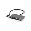 Port Designs-Port Connect USB-C HUB, 4xUSB