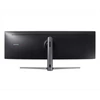SAMSUNG Ívelt Gamer 144Hz VA monitor 48,9" CHG9, 3840x1080, 32:9, 600cd/m2, 3000:1, 1ms, DP/mini-DP/2xHDMI/USB