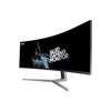 SAMSUNG Ívelt Gamer 144Hz VA monitor 48,9" CHG9, 3840x1080, 32:9, 600cd/m2, 3000:1, 1ms, DP/mini-DP/2xHDMI/USB