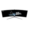 SAMSUNG Ívelt Gamer 144Hz VA monitor 48,9" CHG9, 3840x1080, 32:9, 600cd/m2, 3000:1, 1ms, DP/mini-DP/2xHDMI/USB