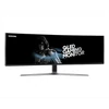 SAMSUNG Ívelt Gamer 144Hz VA monitor 48,9" CHG9, 3840x1080, 32:9, 600cd/m2, 3000:1, 1ms, DP/mini-DP/2xHDMI/USB