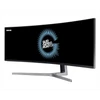 SAMSUNG Ívelt Gamer 144Hz VA monitor 48,9" CHG9, 3840x1080, 32:9, 600cd/m2, 3000:1, 1ms, DP/mini-DP/2xHDMI/USB