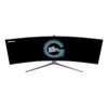 SAMSUNG Ívelt Gamer 144Hz VA monitor 48,9" CHG9, 3840x1080, 32:9, 600cd/m2, 3000:1, 1ms, DP/mini-DP/2xHDMI/USB