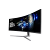 SAMSUNG Ívelt Gamer 144Hz VA monitor 48,9" CHG9, 3840x1080, 32:9, 600cd/m2, 3000:1, 1ms, DP/mini-DP/2xHDMI/USB