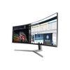 SAMSUNG Ívelt Gamer 144Hz VA monitor 48,9" CHG9, 3840x1080, 32:9, 600cd/m2, 3000:1, 1ms, DP/mini-DP/2xHDMI/USB