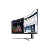 SAMSUNG Ívelt Gamer 144Hz VA monitor 48,9" CHG9, 3840x1080, 32:9, 600cd/m2, 3000:1, 1ms, DP/mini-DP/2xHDMI/USB